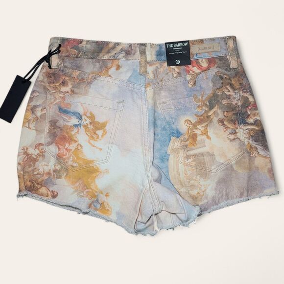 NWT Blank NYC The Barrow Vintage High Rise Short Women's Size 26 Vatican Angels - Picture 2 of 11